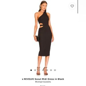Revolve MIDI-dress with cutout
